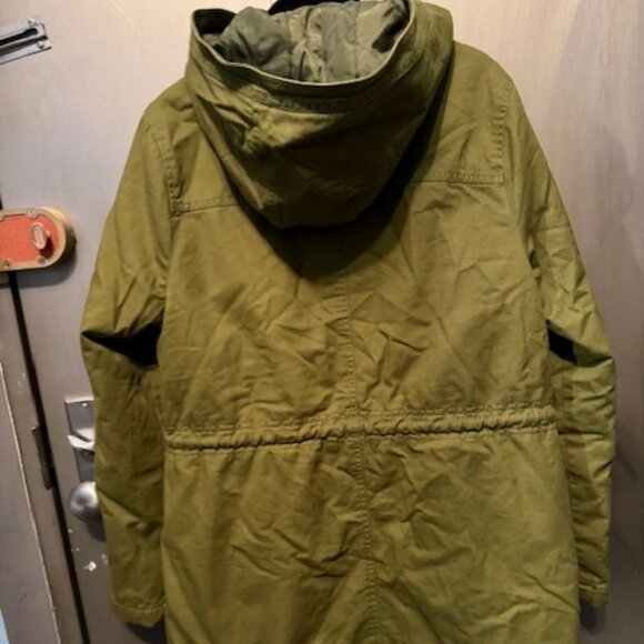 Military Style Parka / Anorak jacket / coat with patches! - Picture 15 of 16
